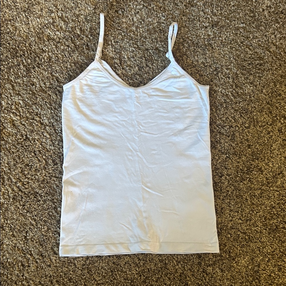 Women’s White Cami Tank Top